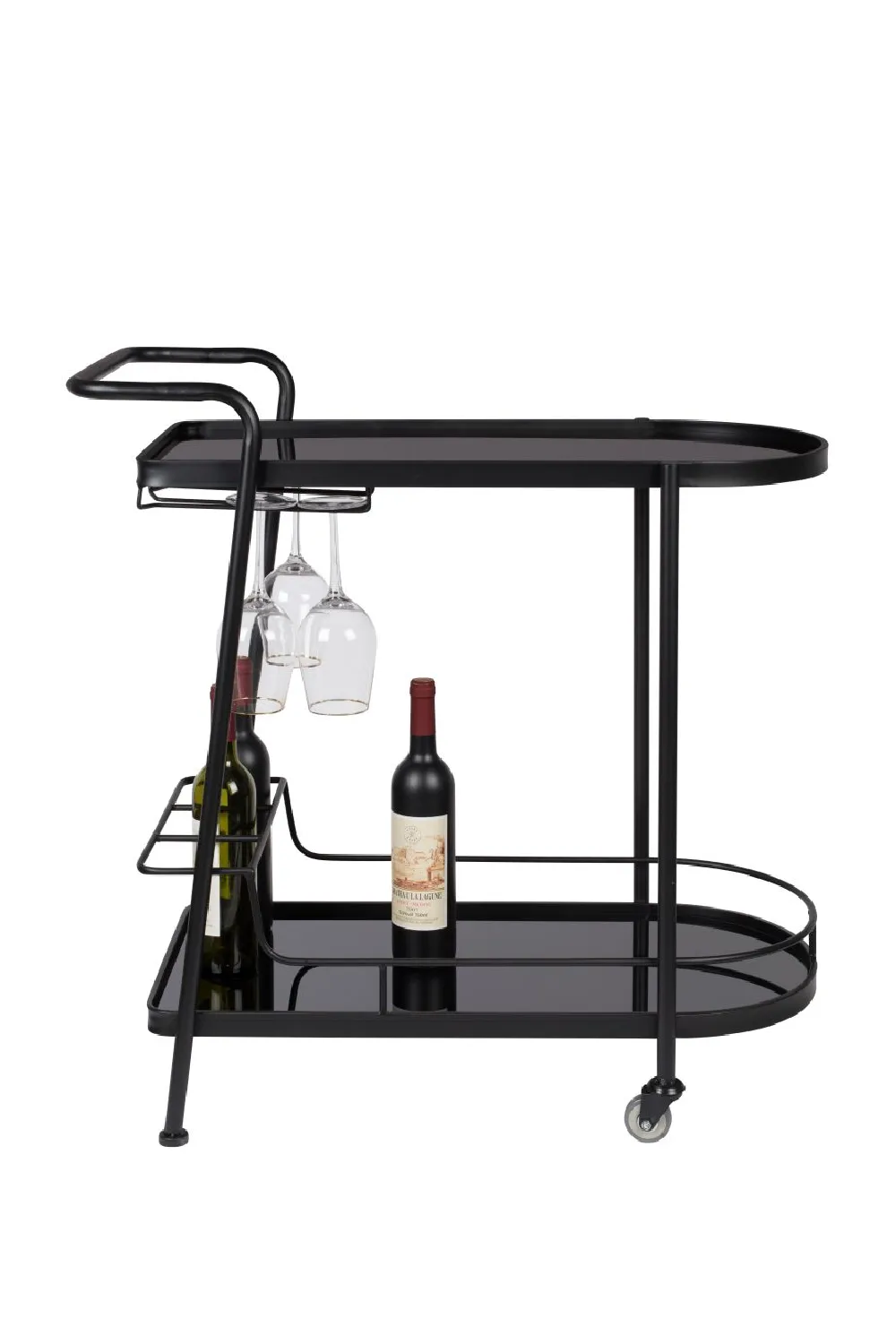 Black Wheeled Trolley | Dutchbone Giulia