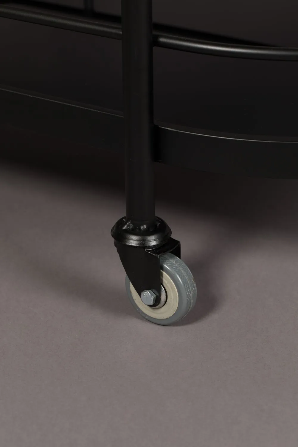 Black Wheeled Trolley | Dutchbone Giulia