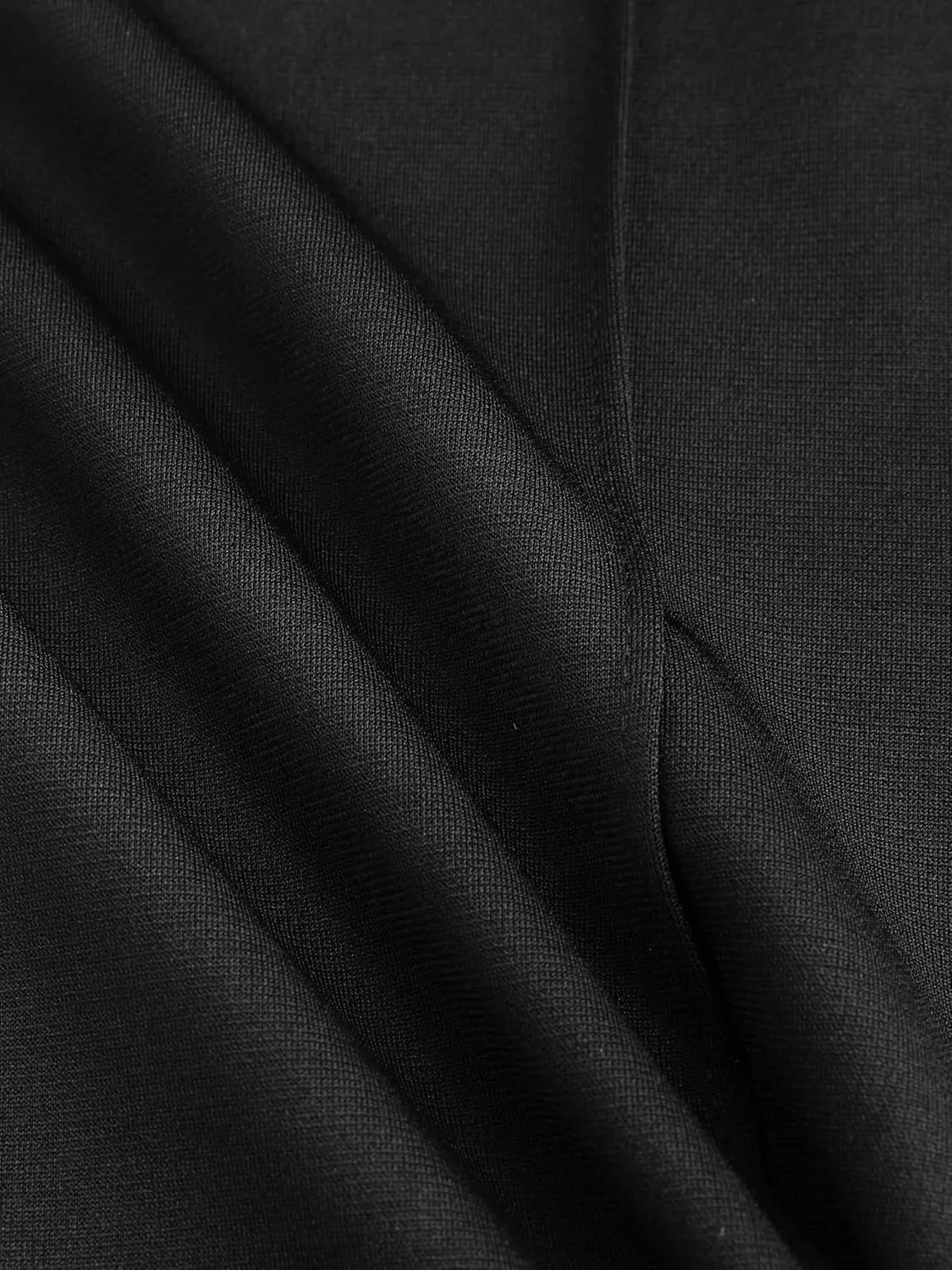 CIDER Solid Knitted Flared Trousers