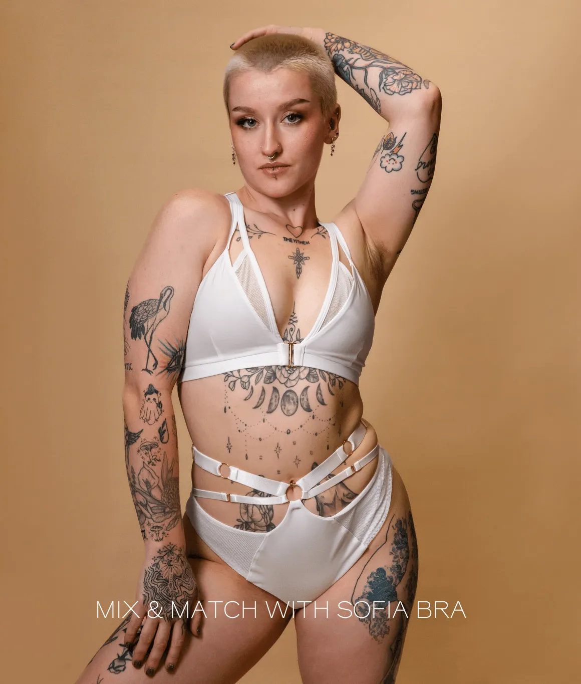 Harley Shorts - Matte White