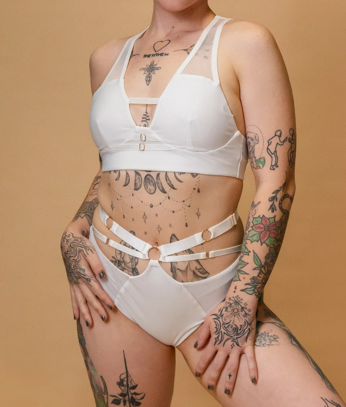 Harley Shorts - Matte White