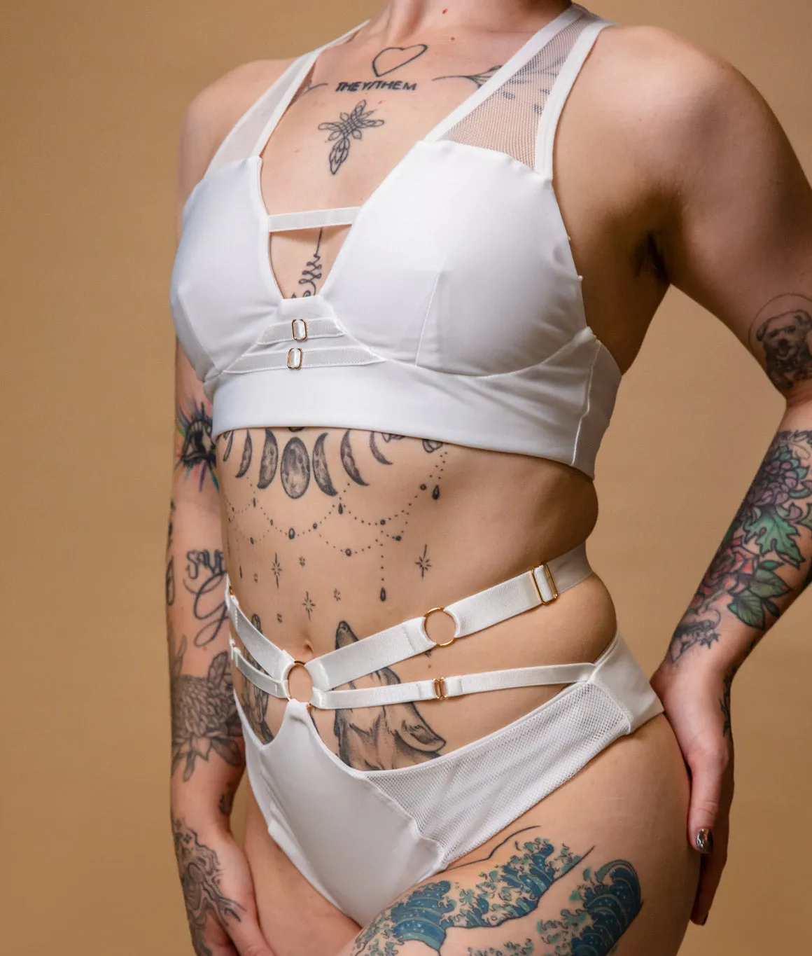 Harley Shorts - Matte White