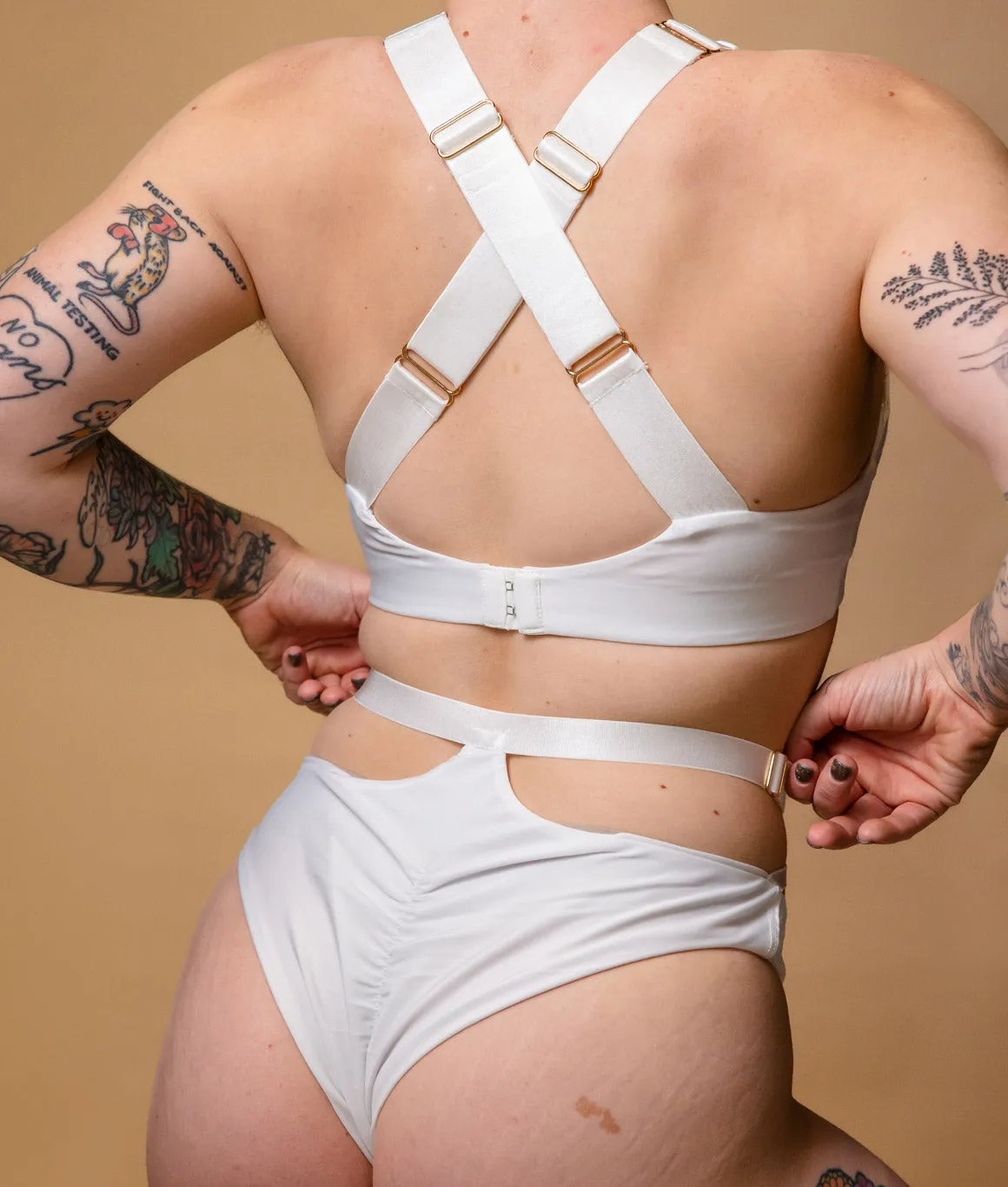 Harley Shorts - Matte White