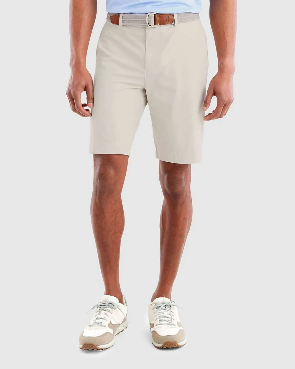 Johnnie-O 9-Inch Cross Country Shorts - Stone