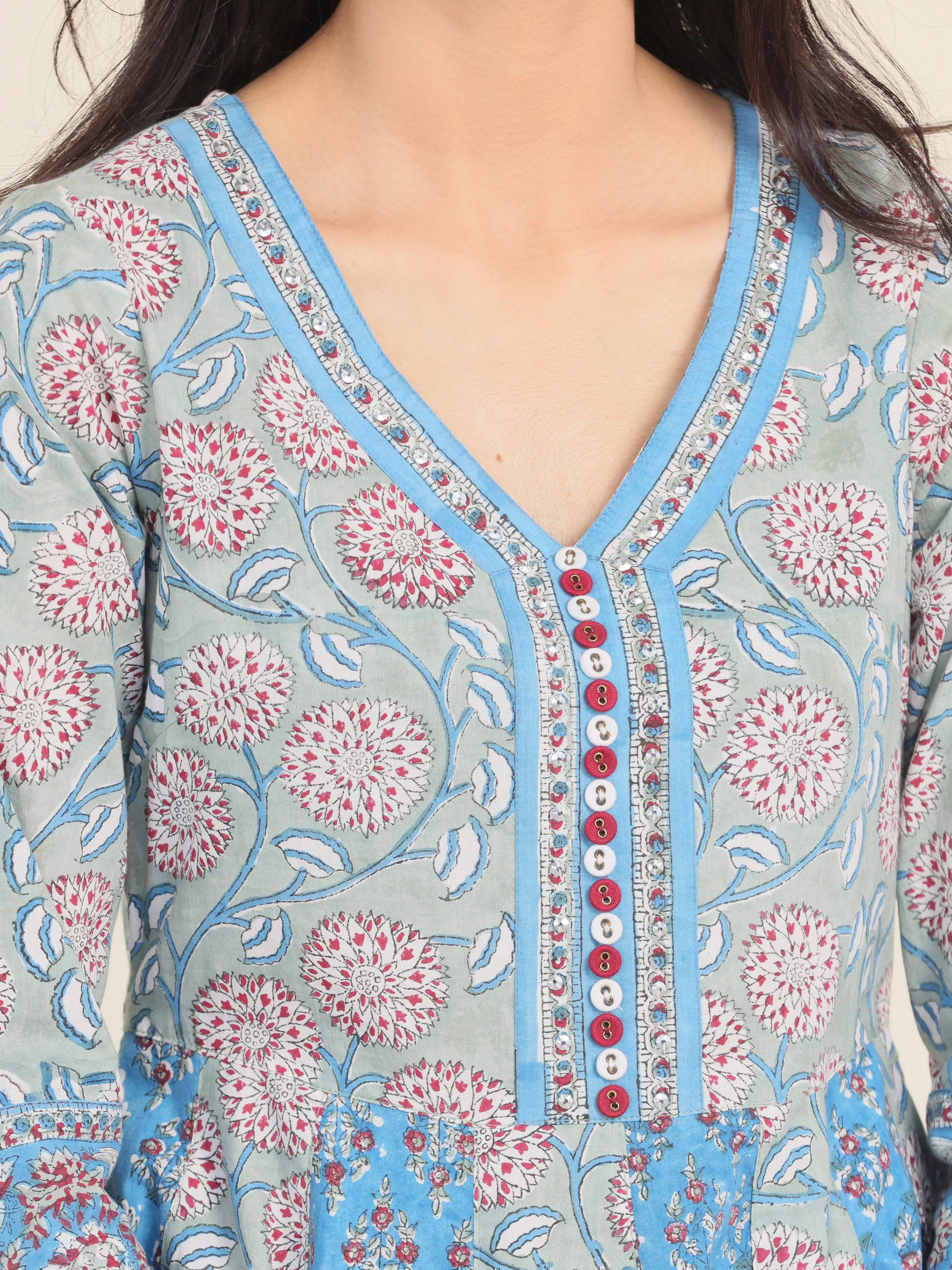 Megha Tabassum Kalidaar Dress